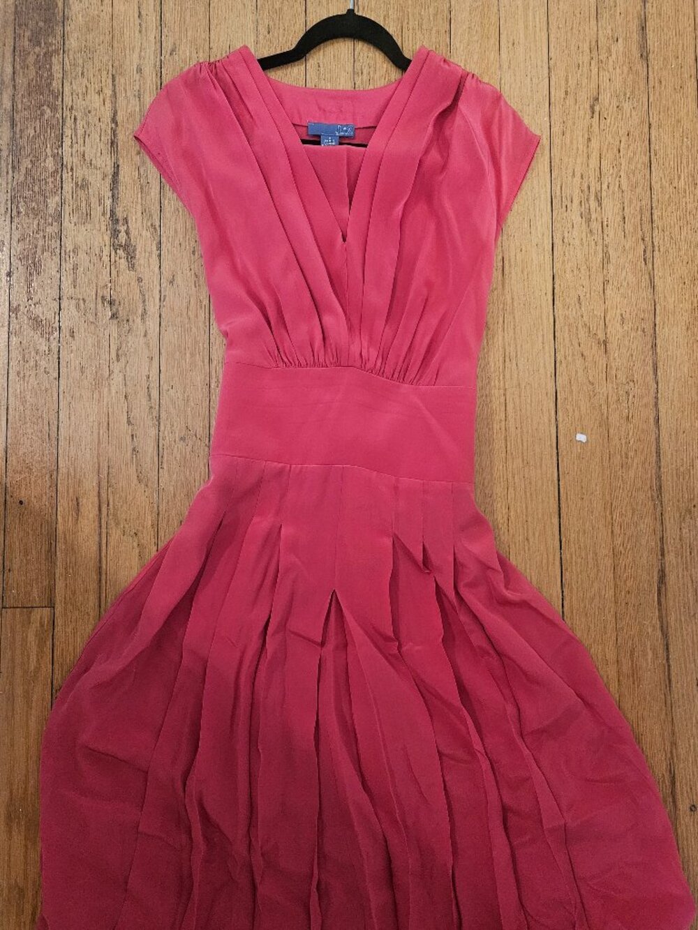 Medium 100% Silk Anthropology Lie Pink Dress